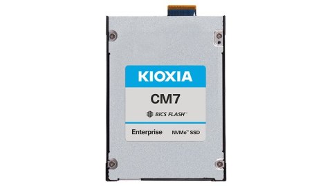 Dysk SSD Kioxia CM7-R 7.68TB E3.S (7.5mm) NVMe PCIe 5.0 KCM7XRJE7T68 (DWPD 1) SIE