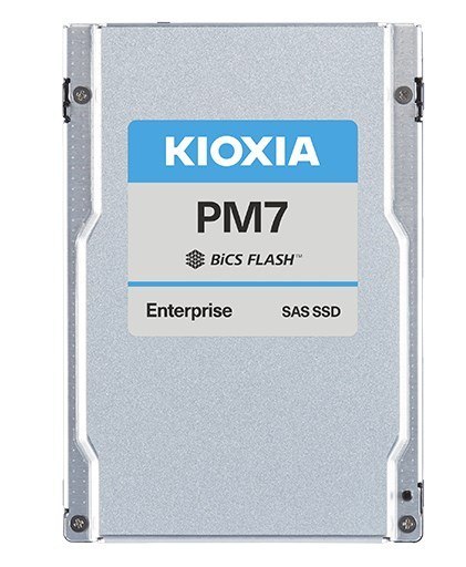 Dysk SSD Kioxia PM7-V 12.8TB 2.5" (15mm) SAS 24Gb/s KPM7VVUG12T8 (DWPD 3) SED