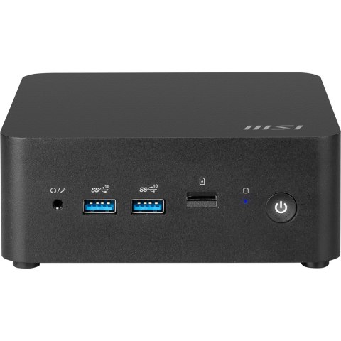 MSI Cubi NUC 1M-003EU i3-100U 8GB SSD512GB Intel UHD Graphics AX211 WiFi 6E Windows 11 Pro Black