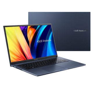 ASUS 17X K1703ZA-SB54 i5-12500H 17.3"FHD 16GB SSD512 BT BLKB Win11 Quiet Blue (REPACK) 2Y (WYPRZEDAŻ)