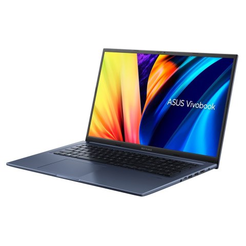 ASUS 17X K1703ZA-SB54 i5-12500H 17.3"FHD 16GB SSD512 BT BLKB Win11 Quiet Blue (REPACK) 2Y (WYPRZEDAŻ)