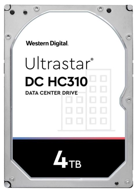 Dysk serwerowy HDD Western Digital Ultrastar DC HC310 (7K6) HUS726T4TAL5204 (4 TB; 3.5"; SAS3) (WYPRZEDAŻ)