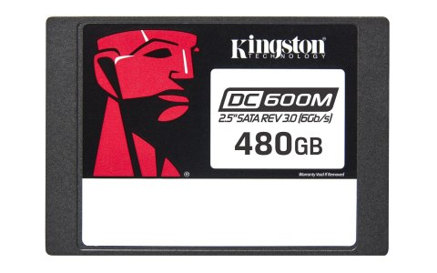 Dysk SSD Kingston DC600M 480GB SATA 2.5" SEDC600M/480G (DWPD 1)