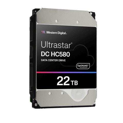 Dysk serwerowy HDD Western Digital Ultrastar DC HC580 WUH722422ALE6L4 (22 TB; 3.5"; SATA III)